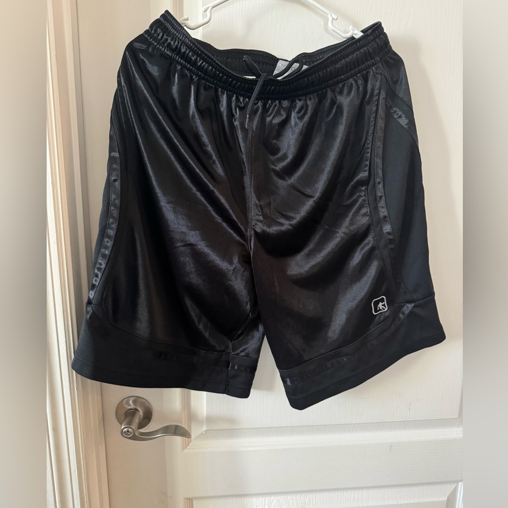 Black Athletic Men's Shorts